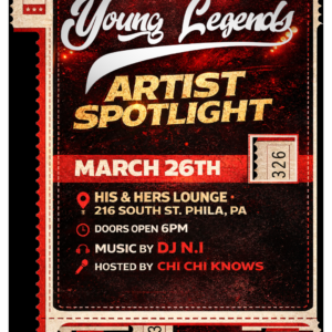 Young Legends  Showcase - March 26-2026 - General Admission